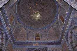 Samarkand, inside mosque