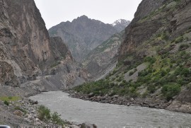 Panj river (left Tajikistan, right Afghanistan)